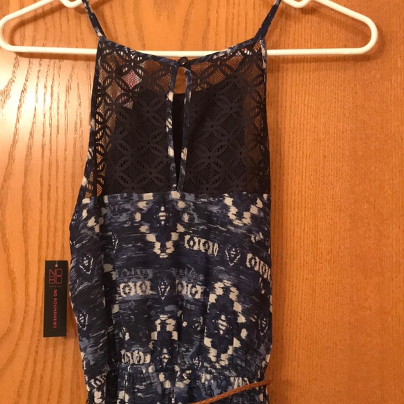 NWT New Boundaries Hi Lo Pleated Dress M - Picture 3 of 4